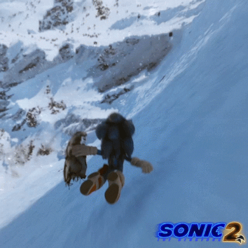 Snowboarding Sonic 2 GIF by Sonic The Hedgehog