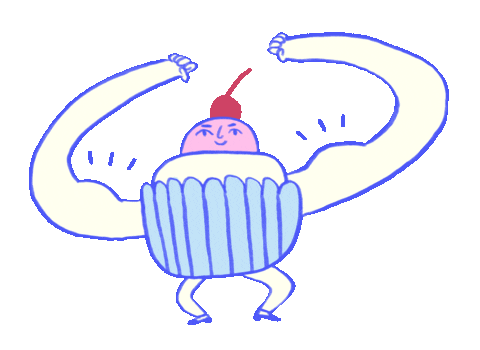 frannerd giphyupload work strong muscle Sticker