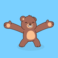 Sending You Love Teddy Bear GIF by BEARISH