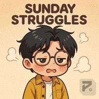 Work From Home Lazy Sunday GIF by Persona