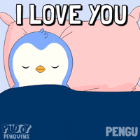 I Love You Couple GIF by Pudgy Penguins
