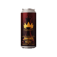 Imperial Stout Coffee Sticker by Crowns and Hops Brewing Co