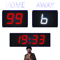 6 Away Sticker