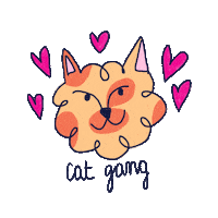 alexddvr love cat cats kitty Sticker