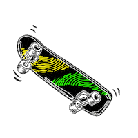 ANTASportsOfficial skateboard skater anta antasports Sticker