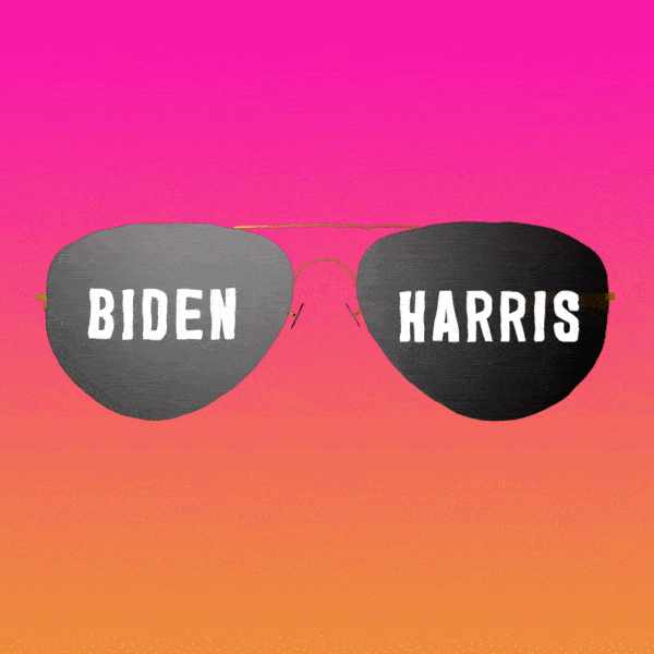 Joe Biden Sunglasses GIF by Creative Courage