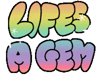 Toothgem Sticker by Lifes a Bleach