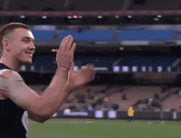 Patrick Cripps Celebration GIF by Carlton Football Club