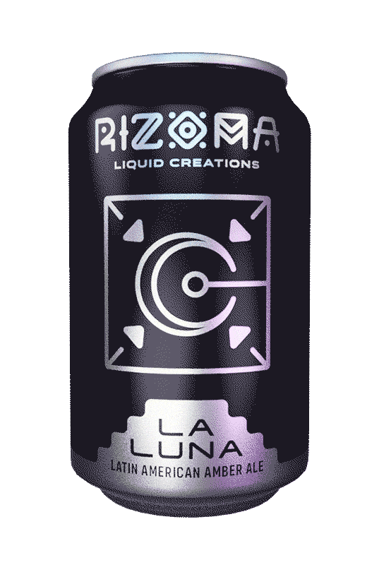 Rizoma-liquid-creations giphyupload beer cerveza luna Sticker