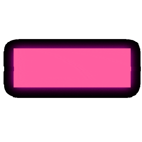 Cyberzcrew pink glitch neon bar Sticker