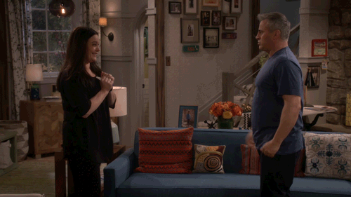 high five matt leblanc GIF by CBS