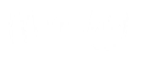 Monday Lunes Sticker