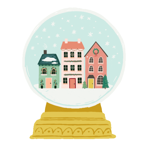 Christmas Snow Sticker by American Crafts