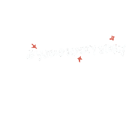 yurikomonogatari heart white line draw Sticker