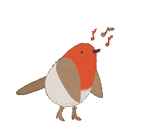 Happy Bird Sticker