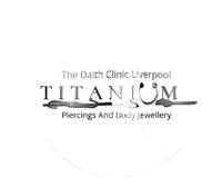 thedaithclinic thedaithclinicliverpool the daith clinic the daith clinic liverpool titanium piercings and body jewelry Sticker