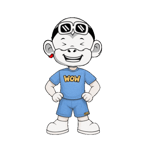 No Way Wow Sticker by Zhot