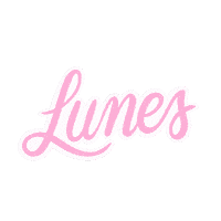 Monday Lettering Sticker by Wondertrazo