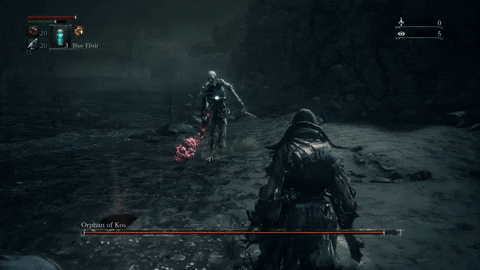 Dargonsouls giphyupload bloodborne orphan of kos GIF