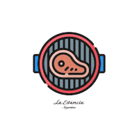 LaEstaniaArgentina food argentina comida restaurante Sticker