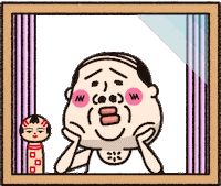 Window キモカワ Sticker