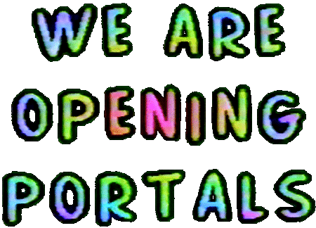 New Age Glitch Sticker by Sarah Zucker