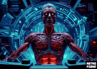 Science Fiction Robot GIF by RETRO-FIEND
