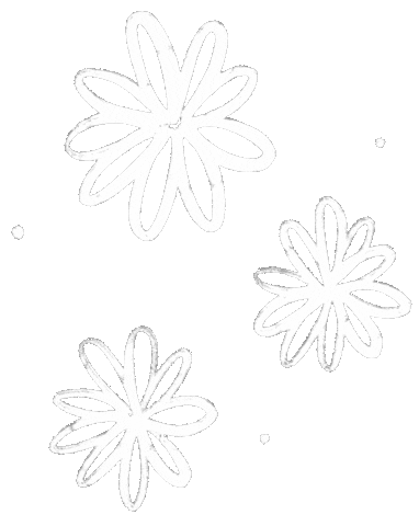 Flowers Sparkles Sticker