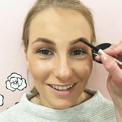 eyebrows on fleek GIF