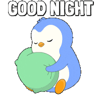 Sleepy Good Night Sticker by Pudgy Penguins