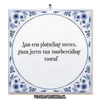 Focus Teamwork Sticker by Tegelspreuken.nl