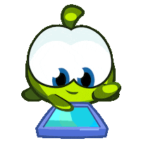 Game Escribir Sticker by Om Nom