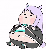 Fatty Umamusume GIF