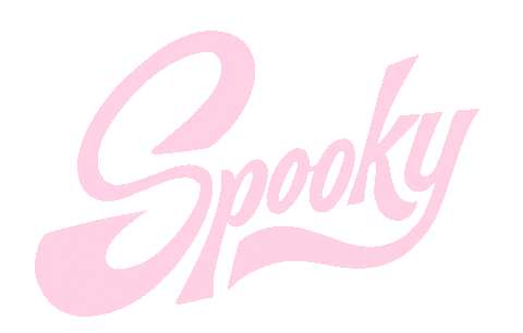 SUPERNICELETTERS giphyupload halloween spooky lettering Sticker