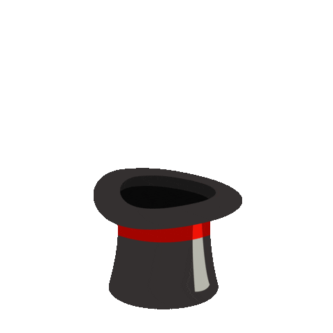 Top Hat Wow Sticker by Licor Beirão