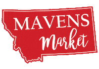 Coffee Montana Sticker by Mavens Market Bozeman