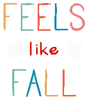 Fall Autumn Sticker