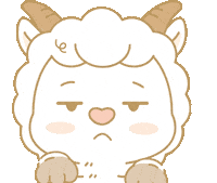 無奈 Sticker by EVANS艾特兔