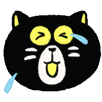Cat 笑 Sticker