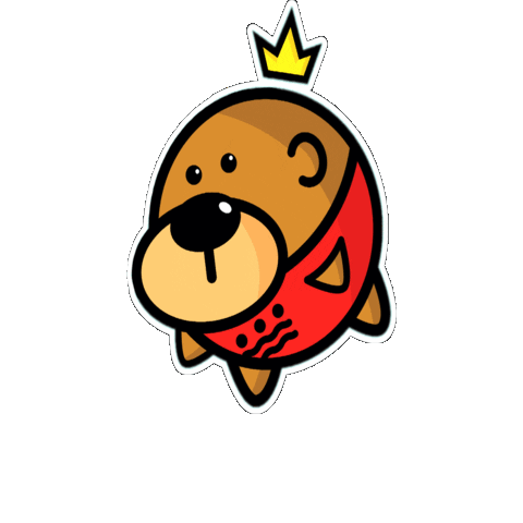 kingbear_one giphygifmaker stickers giphycreatortest streetart Sticker