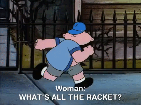 hey arnold nick splat GIF