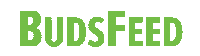 budsfeed logo bud budsfeed budsfeed logo Sticker