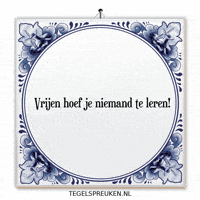 Nl Spreuk GIF by Tegelspreuken.nl