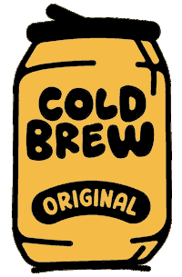 Cold Brew Coffee Sticker by Portland Coffee Roasters