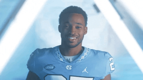 North Carolina Football GIF by UNC Tar Heels