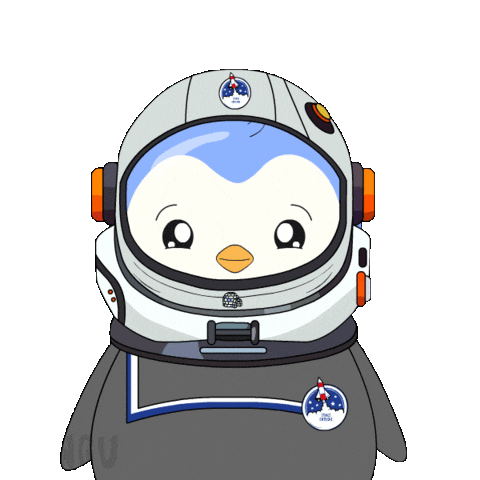 Hiring Space X Sticker by Pudgy Penguins