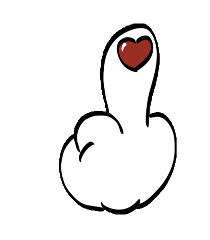 Cartoon Love Sticker