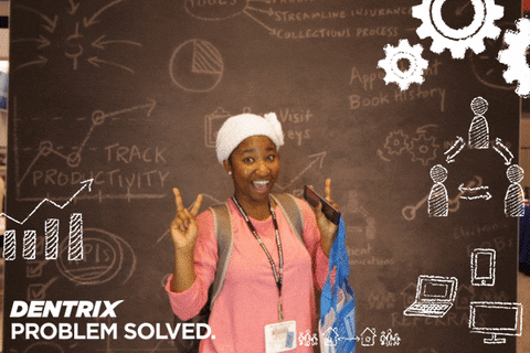 GIF by Dentrix Problem Solved Experience