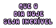 Bom Dia Frase Sticker