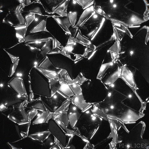 Glow Black And White GIF by Pi-Slices